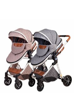 CARRINHO DE BEBE 3 EM 1 ARES  - 757-0