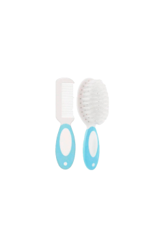 Kit Pente e Escova Passear Cerdas Macias 